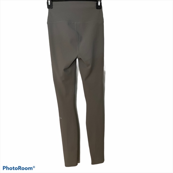 Alo Yoga High-Waist Ripped Warrior Legging Gray - Picture 2 of 7